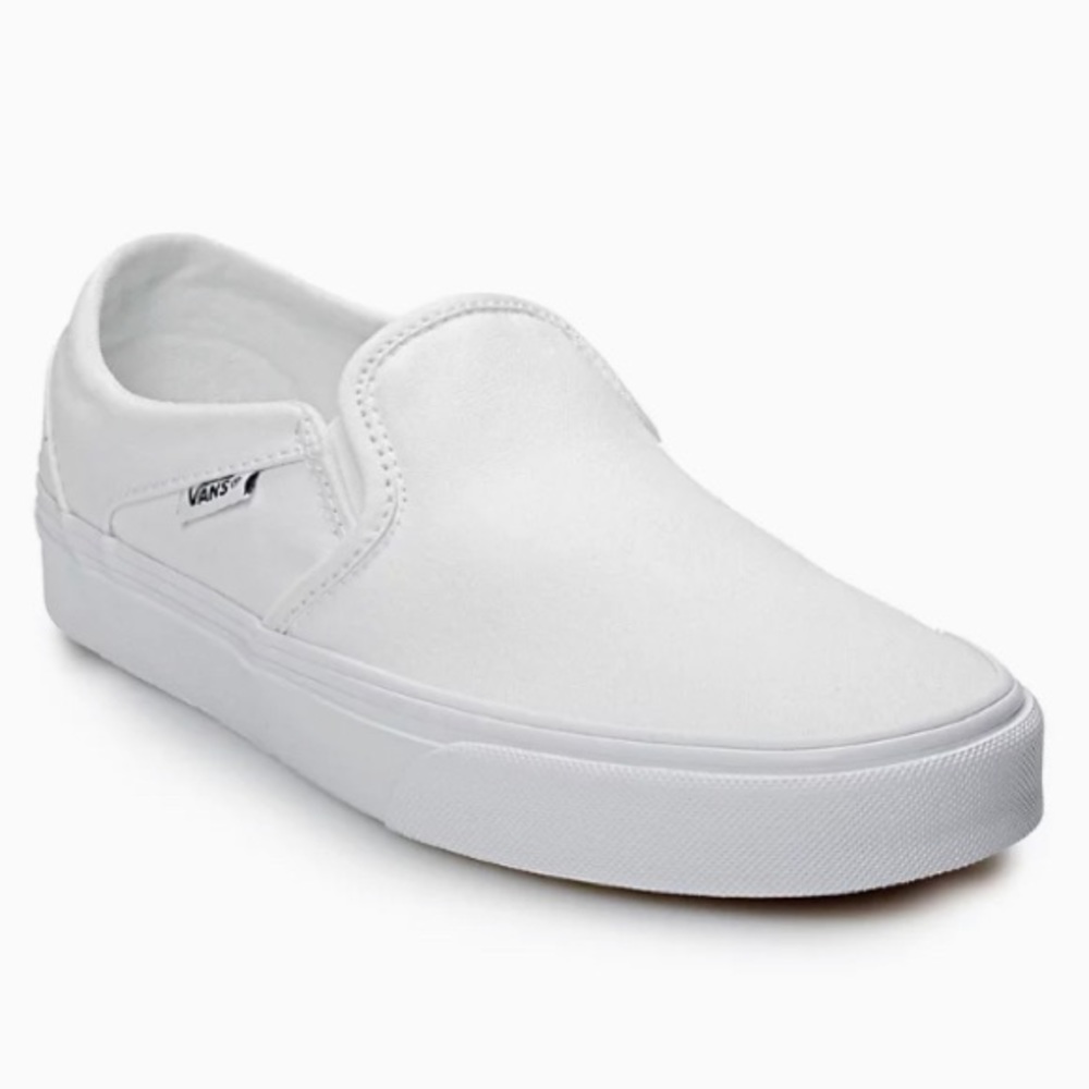 WOMEN'S VANS ASHER SLIP-ON SKATE SHOES